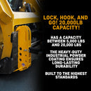 Trailer Hitch Receiver for Skid Loaders