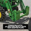 Trailer Hitch Receiver for Skid Loaders