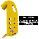 Trailer Hitch Receiver for Skid Loaders
