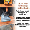 Universal Drill Press Support Block Plate Tool Set Kit