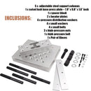 Universal Drill Press Support Block Plate Tool Set Kit