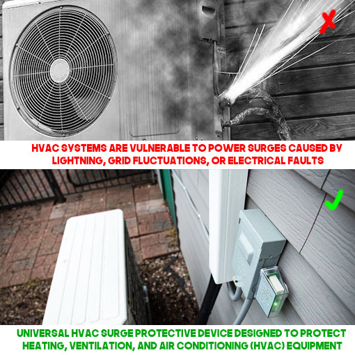 Universal HVAC Surge Protective Device