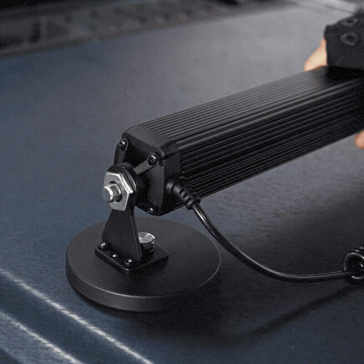 14-Inch 200W Tractor Portable Magnetic Work Light Bar