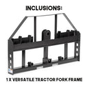 Versatile Tractor Fork Frame