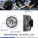 Wall Mounted Shutter Exhaust Fan with Temperature Controller