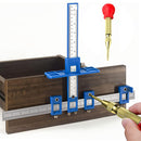 Cabinet Handle Jig with Center Punch