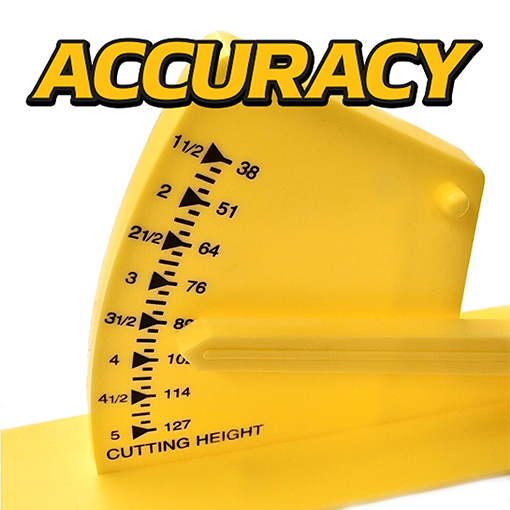 Mower Deck Leveling Gauge