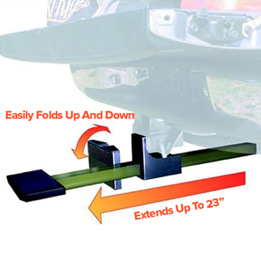 Adjustable Truck Hitch Step