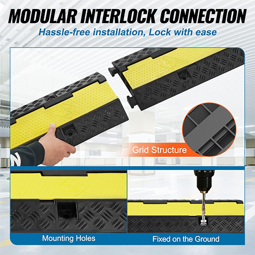 Heavy-Duty Cable Protector Ramp