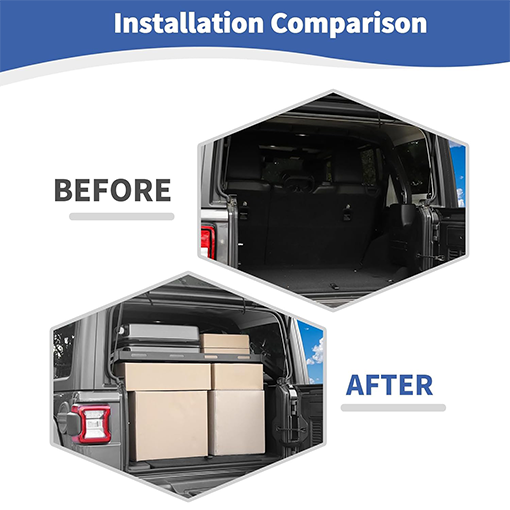 Rear Trunk Interior Cargo Rack