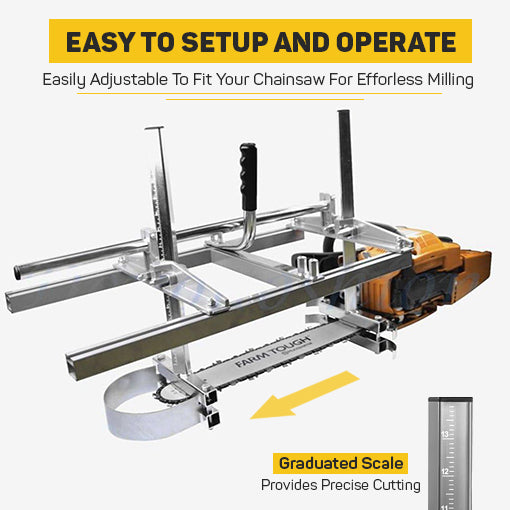 Portable Chainsaw Mill Guide Bar