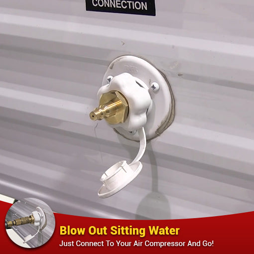 RV Brass Blow Out Plug