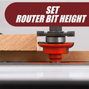 Rail Coping Sled for Router Table