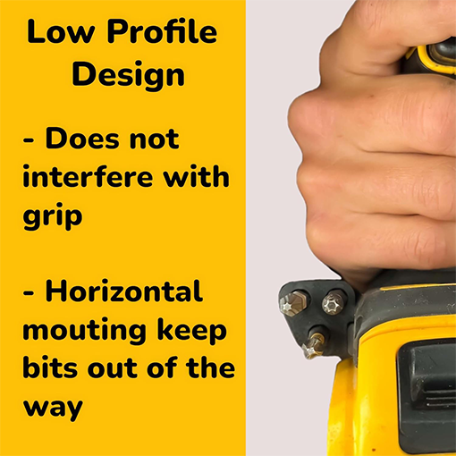 Side Mount Drill Bit Holder