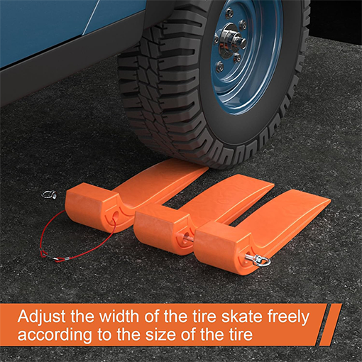 Tire Skates for Tow Truck Wrecker