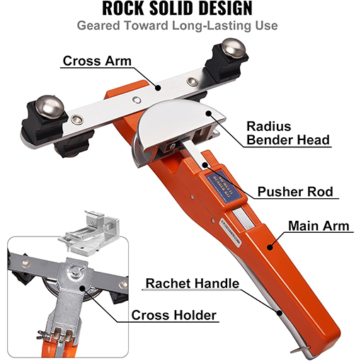 Forward/Reverse Pipe Bending Tool