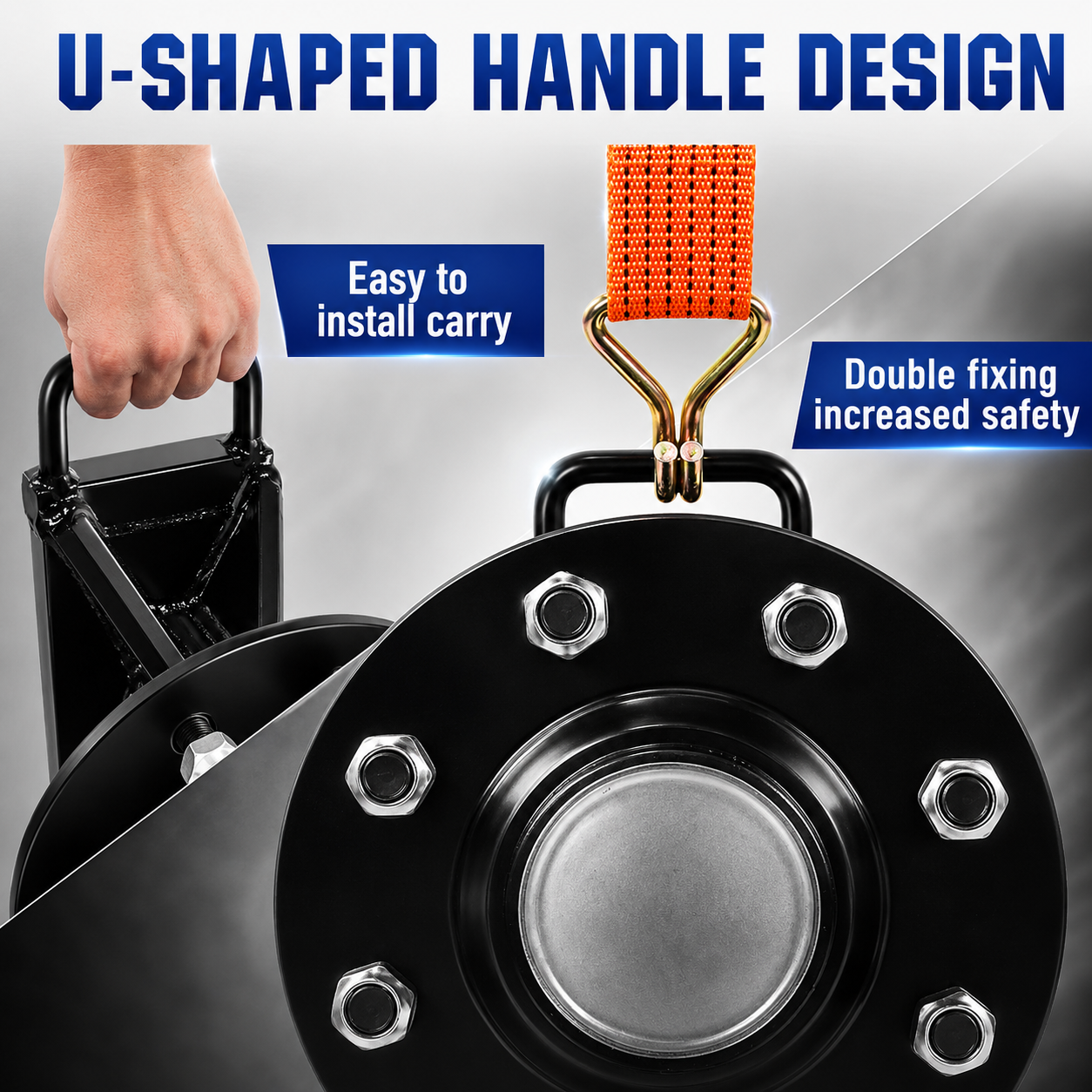 8-Lugs Shipping Container Wheel Spindle Kit
