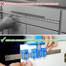 Cabinet Handle Jig with Center Punch