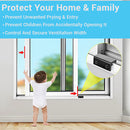 Sliding Window Safety Lock Set