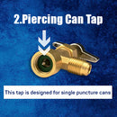 Refrigerant Can Tap Valve Kit