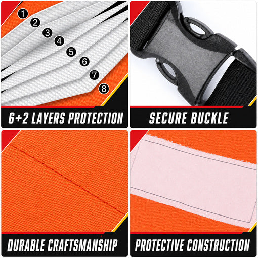 8-Layer Chainsaw Chaps Apron Wrap