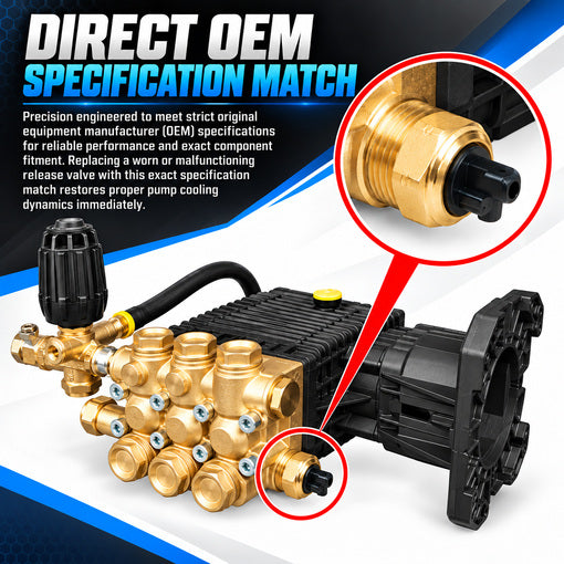 Pressure Washer 1/2" Pump Thermal Relief Valve Replacement