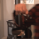 Heat-Powered Wood Stove Fan