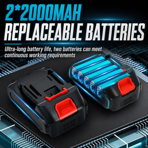 2-in-1 Cordless Battery-Powered Grease Lubricator