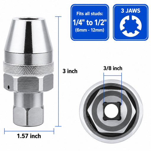Damaged Bolt and Stud Extractor Tool
