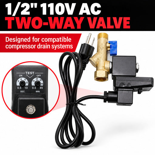Automatic Timed Condensate Drain Valve Kit