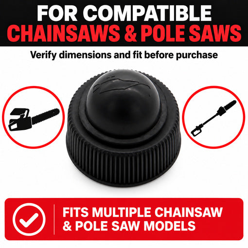 4-Pack Chainsaw/Polesaw Cap/Bulb Assy Replacement