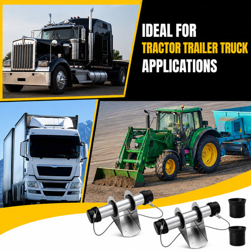 2-Pack Bolt-On Waterproof Trailer Registration Holder
