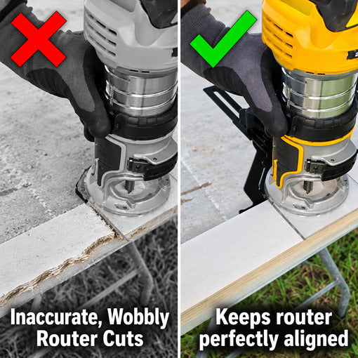 Router Edge Guide for Fixed Base Compact Router