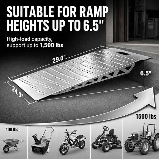 Shipping Container Heavy-Duty Shed Loading Ramp