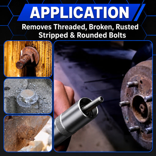 4-Piece 1/2" Drive Stud Extractor Set