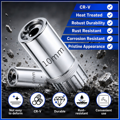 4-Piece 1/2" Drive Stud Extractor Set