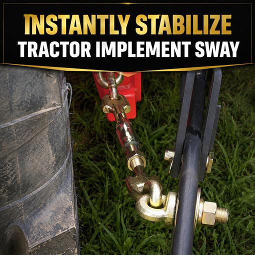 2-Pack Tractor 3-Point Hitch Sway Chain Stabilizer Replacement