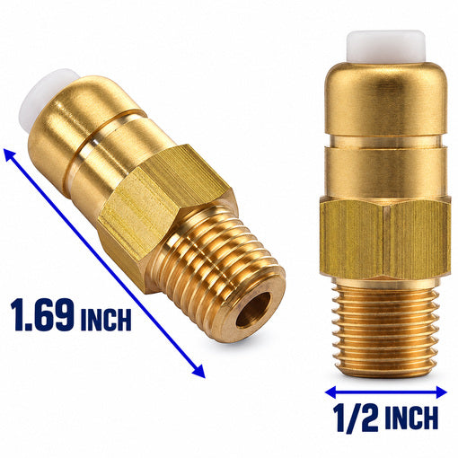 Pressure Washer Pump 1/4 Inch NPT Thermal Release Valve Replacement