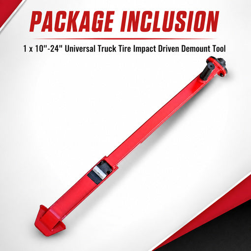 10"-24" Universal Truck Tire Impact Driven Demount Tool