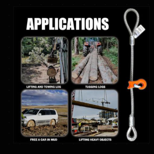 Single Leg Wire Rope Sling