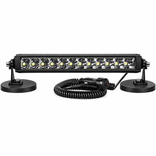 14-Inch 200W Tractor Portable Magnetic Work Light Bar