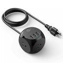 3 Outlet and USB Port Power Strip