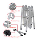 Design and features of 12- Step Multipurpose Ladder