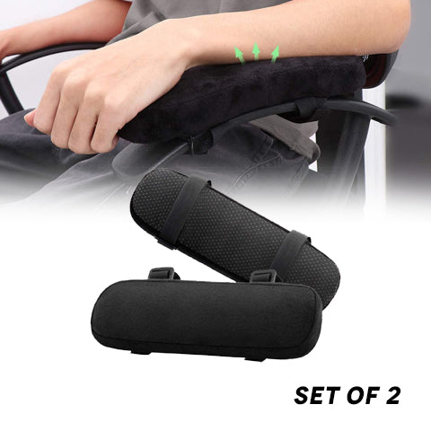 Universal Memory Foam Armrest Pads (Set of 2)