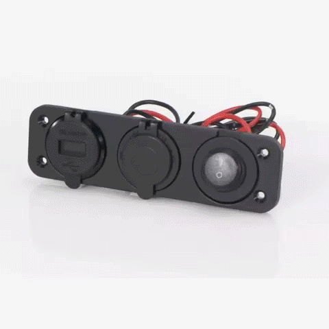 3-In-1 Power Socket Panel