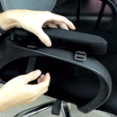 Universal Memory Foam Armrest Pads (Set of 2)