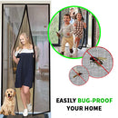 Bug Proof Magnetic Door Screen