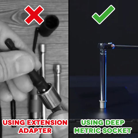 Deep Metric Socket Set