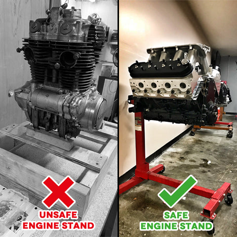 Heavy Duty Rotating Engine Stand