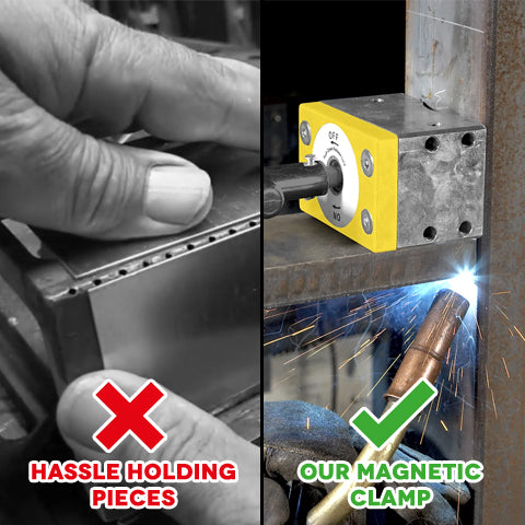 Magnetic Welding Square Base Clamp